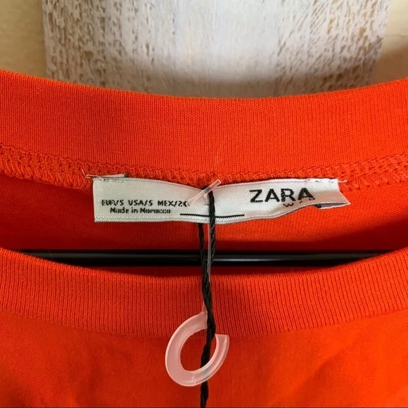 ZARA WB Ruffle T Shirt Dress Blogger Favorite - Picture 3 of 6